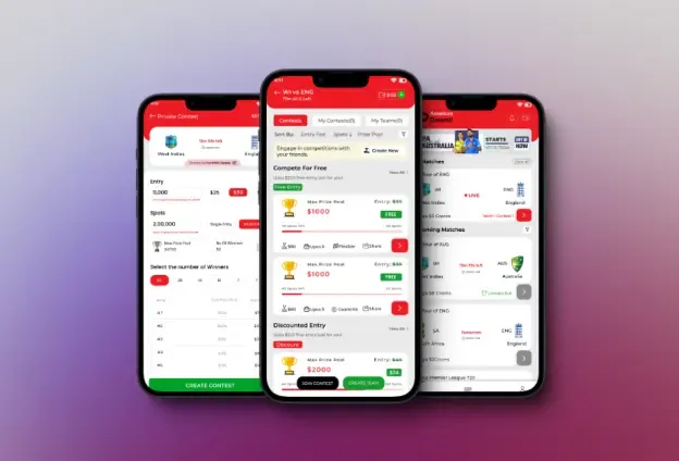 Fantasy cricket app development features