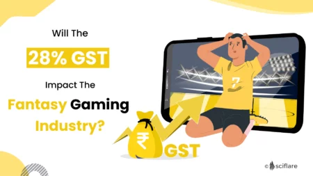 Illustration of Fantasy Gaming Industry and GST Impact